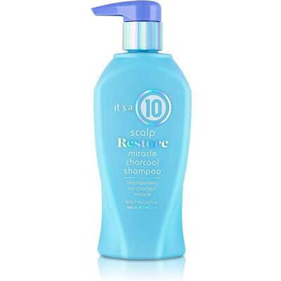 It's A 10 - Cuir chevelu restauré miracle charbon actif shampoing - Shampooing - Publicité It's A 10 - Cuir chevelu restauré miracle charbon actif shampoing - Shampooing - Publicité