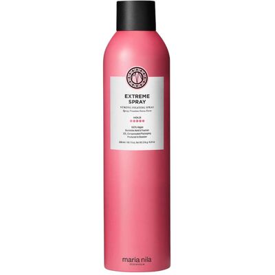 Maria Nila Extreme Spray - Fixation longue durée - 300ml - Laque - Publicité Maria Nila Extreme Spray - Fixation longue durée - 300ml - Laque - Publicité