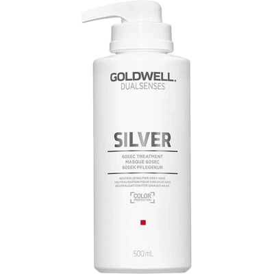 Goldwell Dualsenses Silver 60Sec Treatment (500ml) - Publicité Goldwell Dualsenses Silver 60Sec Treatment (500ml) - Publicité