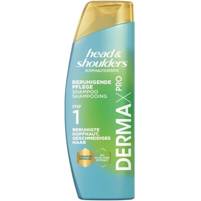 Head & Shoulders, Shampoing, DermaXPro Soin apaisant antipelliculaire (Shampoing anti-poux, 250 ml) - Publicité Head & Shoulders, Shampoing, DermaXPro Soin apaisant antipelliculaire (Shampoing anti-poux, 250 ml) - Publicité