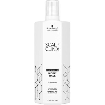 Schwarzkopf Professional - Scalp Clinix Biotic Base - Biotic Base - Traitement - Publicité Schwarzkopf Professional - Scalp Clinix Biotic Base - Biotic Base - Traitement - Publicité