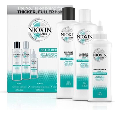 Nioxin Scalp Recovery - Kit Anti-Démangeaisons - Cuire Chevelu Démangeaisons 3 Pièces - Publicité Nioxin Scalp Recovery - Kit Anti-Démangeaisons - Cuire Chevelu Démangeaisons 3 Pièces - Publicité