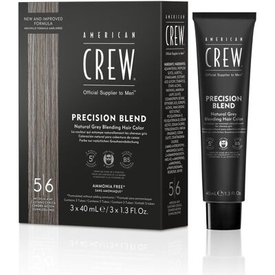 Ensemble de Coloration Capillaire American Crew 5/6 Bois de Cendre Moyen - Coloration - Publicité Ensemble de Coloration Capillaire American Crew 5/6 Bois de Cendre Moyen - Coloration - Publicité