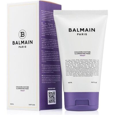BALMAIN Hair Couleurs Couture Masque Illuminant Violet - Masque capillaire - Publicité BALMAIN Hair Couleurs Couture Masque Illuminant Violet - Masque capillaire - Publicité