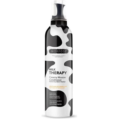 Morfose, Après-shampoing, Milk Therapy Hair Creamy Mousse Conditioner 350ml (350 ml) - Publicité Morfose, Après-shampoing, Milk Therapy Hair Creamy Mousse Conditioner 350ml (350 ml) - Publicité