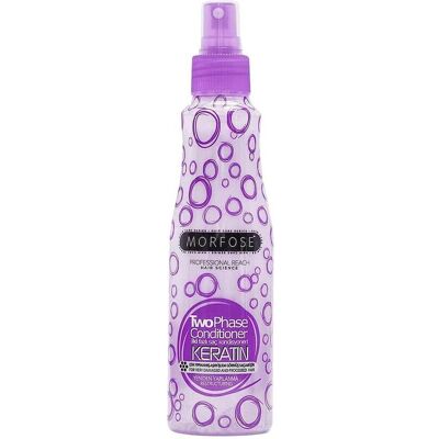 Morfose, Après-shampoing, Keratin 2 Phase Conditioner Spray 220ml - Hair Care Conditioner (220 ml) - Publicité Morfose, Après-shampoing, Keratin 2 Phase Conditioner Spray 220ml - Hair Care Conditioner (220 ml) - Publicité