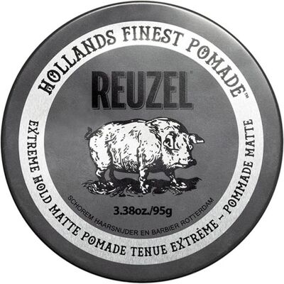 Reuzel Reuzel Extreme Hold Matte Pomade - Pomade - Publicité Reuzel Reuzel Extreme Hold Matte Pomade - Pomade - Publicité