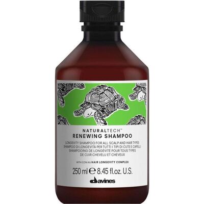 Shampoo Renouvelant Tech Nature de Davines - Tout type de cheveux - Publicité Shampoo Renouvelant Tech Nature de Davines - Tout type de cheveux - Publicité