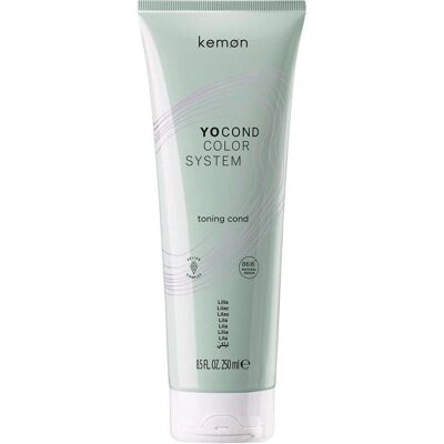 Kemon Yo Cond Lilas - Après-shampooing Color System - Publicité Kemon Yo Cond Lilas - Après-shampooing Color System - Publicité