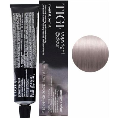 Tigi, Coloration pour cheveux, Colour Creative Permanent Hair Dye 902 Very Light Blonde Natural Violet - 60 ml (9/02 Blond très clair Naturel Violet) - Publicité Tigi, Coloration pour cheveux, Colour Creative Permanent Hair Dye 902 Very Light Blonde Natural Violet - 60 ml (9/02 Blond très clair Naturel Violet) - Publicité