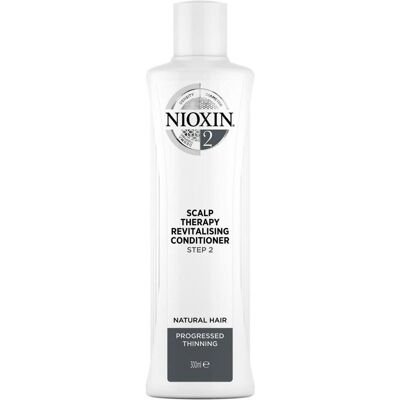 Nioxin Système 2 - Après-shampoing - Cheveux fins, naturels et très affaiblis - Étape 2 - Publicité Nioxin Système 2 - Après-shampoing - Cheveux fins, naturels et très affaiblis - Étape 2 - Publicité