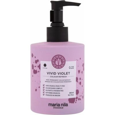 Maria Nila Colour Refresh - Vivid Violet 300ml - Couleur Semi-Permanente - Publicité Maria Nila Colour Refresh - Vivid Violet 300ml - Couleur Semi-Permanente - Publicité