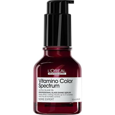 L'Oréal Professionnel Vitamino Color Spectrum Sérum anti-frizz - Sérum pour cheveux colorés - Publicité L'Oréal Professionnel Vitamino Color Spectrum Sérum anti-frizz - Sérum pour cheveux colorés - Publicité
