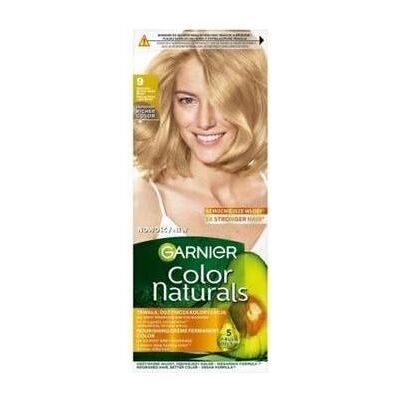 Garnier Color Naturals Crème Coloration Cheveux 9 Blond Très Clair - Coloration Permanente - Publicité Garnier Color Naturals Crème Coloration Cheveux 9 Blond Très Clair - Coloration Permanente - Publicité