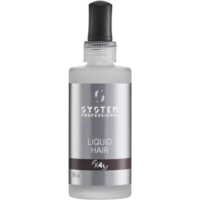 System Professional, Huile + sérum pour cheveux, Sérum régénérant pour cheveux fins et abîmés Liquid Hair X4l - 100 Ml (100 ml) - Publicité System Professional, Huile + sérum pour cheveux, Sérum régénérant pour cheveux fins et abîmés Liquid Hair X4l - 100 Ml (100 ml) - Publicité