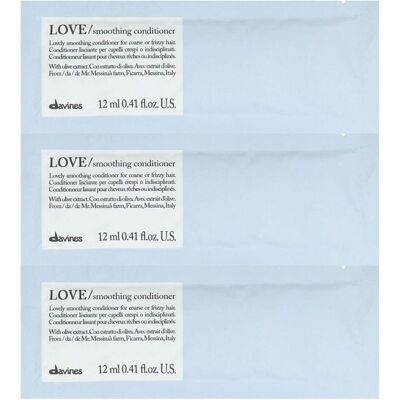 Davines, Après-shampoing, Love Smoothing, Hair Conditioner, 12 pcs, 12 ml None - Publicité Davines, Après-shampoing, Love Smoothing, Hair Conditioner, 12 pcs, 12 ml None - Publicité
