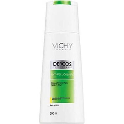 Shampoo anti-pelliculaire Vichy Dercos pour cheveux secs - Publicité Shampoo anti-pelliculaire Vichy Dercos pour cheveux secs - Publicité