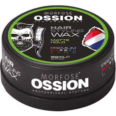 Morfose, Gel pour cheveux, Ossion Personal Care Hair Styling Wax Matte Hold Hair Styling W (Cire coiffante, 150 ml) - Publicité Morfose, Gel pour cheveux, Ossion Personal Care Hair Styling Wax Matte Hold Hair Styling W (Cire coiffante, 150 ml) - Publicité