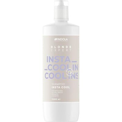 Shampooing InstaCool Blonde Expert Indola - Soin capillaire - Publicité Shampooing InstaCool Blonde Expert Indola - Soin capillaire - Publicité