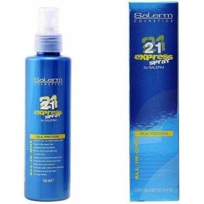 Masque Capillaire Salerm avec Protéines de Soie Spray - Soin Capillaire Tout-en-Un - 150ml - Publicité Masque Capillaire Salerm avec Protéines de Soie Spray - Soin Capillaire Tout-en-Un - 150ml - Publicité