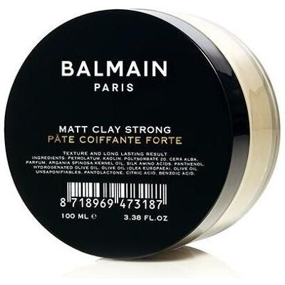 Balmain Hair Couture Matt Clay Strong - Unisex - 100 ml - Publicité Balmain Hair Couture Matt Clay Strong - Unisex - 100 ml - Publicité