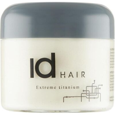 Id Hair, Gel pour cheveux, IdHAIR - Extreme Titanium 90 ml (Cire capillaire, 90 ml) - Publicité Id Hair, Gel pour cheveux, IdHAIR - Extreme Titanium 90 ml (Cire capillaire, 90 ml) - Publicité