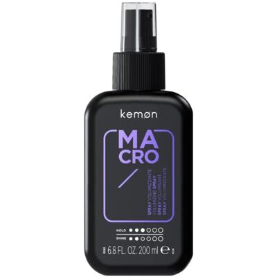 Kemon Macro Spray Volumisante - Type de cheveux - Publicité Kemon Macro Spray Volumisante - Type de cheveux - Publicité