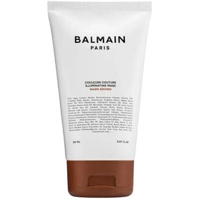 Masque Capillaire Brun Chaud Balmain - Améliorateur de Couleur - Publicité Masque Capillaire Brun Chaud Balmain - Améliorateur de Couleur - Publicité