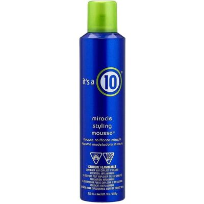 Alterna, Mousse coiffante, Haircare Miracle Styling Mousse Superior Hold Adds Volume and Shine Colour Safe 262ml (Mousse de volume, 262 ml) - Publicité Alterna, Mousse coiffante, Haircare Miracle Styling Mousse Superior Hold Adds Volume and Shine Colour Safe 262ml (Mousse de volume, 262 ml) - Publicité