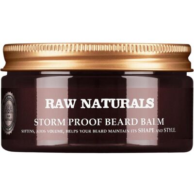 Raw Naturals, Soin de la barbe, Baume à Barbe Storm Proof (100 ml) - Publicité Raw Naturals, Soin de la barbe, Baume à Barbe Storm Proof (100 ml) - Publicité