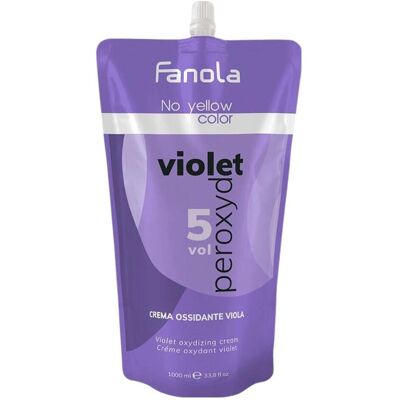 Fanola Marque Peroxyde Violet 5 Vol - Développeur Capillaire - 1000ml - Publicité Fanola Marque Peroxyde Violet 5 Vol - Développeur Capillaire - 1000ml - Publicité