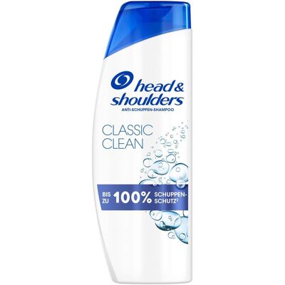 Head & Shoulders, Shampoing, Classic Clean (Shampoing liquide, 500 ml) - Publicité Head & Shoulders, Shampoing, Classic Clean (Shampoing liquide, 500 ml) - Publicité