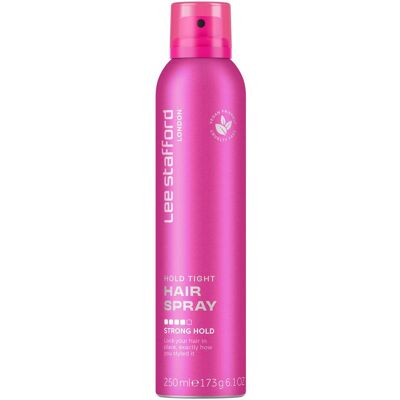 Laque Hold Tight de Lee Stafford - 250ml - Publicité Laque Hold Tight de Lee Stafford - 250ml - Publicité