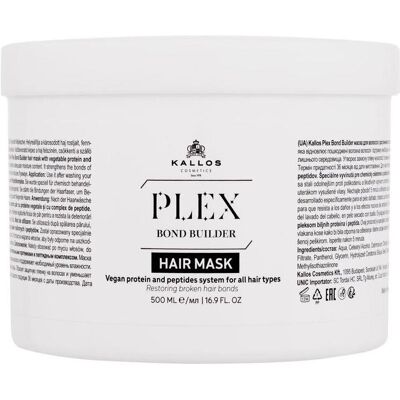 Kallos, Masque capillaire, Kls Plex Hair Mask 500ml (500 ml) - Publicité Kallos, Masque capillaire, Kls Plex Hair Mask 500ml (500 ml) - Publicité