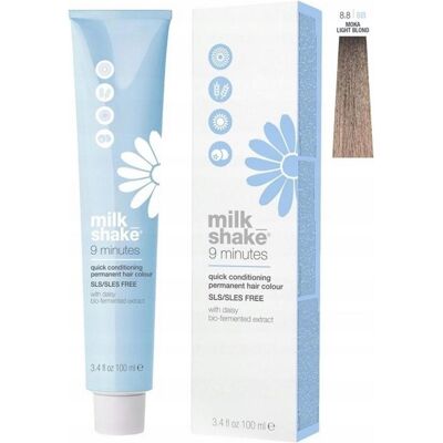 Milk_Shake, Coloration pour cheveux, Ms 9 Minute Quick Perm 8,8 100ml (8.8 Moka blond clair) - Publicité Milk_Shake, Coloration pour cheveux, Ms 9 Minute Quick Perm 8,8 100ml (8.8 Moka blond clair) - Publicité
