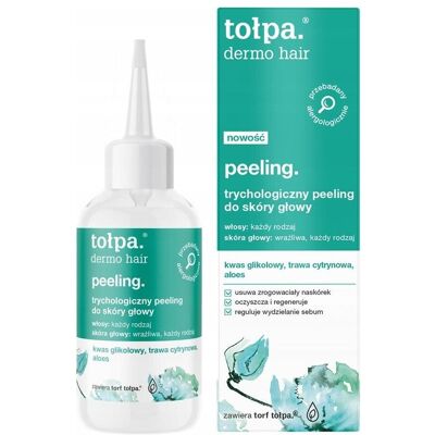 Tołpa Dermo Hair Gommage pour le cuir chevelu - Exfoliant capillaire - Publicité Tołpa Dermo Hair Gommage pour le cuir chevelu - Exfoliant capillaire - Publicité