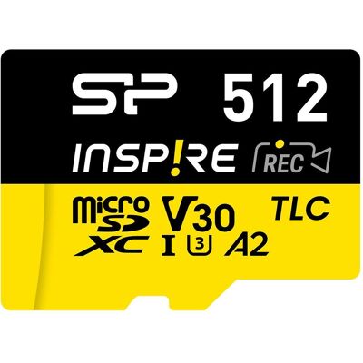 Carte mémoire Silicon Power Power Inspire 512Gb - Carte mémoire - Publicité Carte mémoire Silicon Power Power Inspire 512Gb - Carte mémoire - Publicité