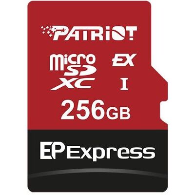 Patriot Carte microSDXC 256 Go Express 800/600 Mo/s Nintendo Switch 2 (256 Go, microSD, microSDXC, UHS-I), Carte mémoire, Rouge, Noir - Publicité Patriot Carte microSDXC 256 Go Express 800/600 Mo/s Nintendo Switch 2 (256 Go, microSD, microSDXC, UHS-I), Carte mémoire, Rouge, Noir - Publicité