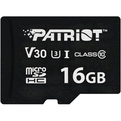 Patriot Card VX Series MicroSD 16GB (16 Go, microSDXC, U3, UHS-I), Carte mémoire, Noir - Publicité Patriot Card VX Series MicroSD 16GB (16 Go, microSDXC, U3, UHS-I), Carte mémoire, Noir - Publicité