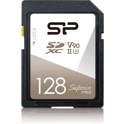 Silicon Power SD-Card 128GB UHS-2 U3 CreatePro CR90D CL.10 (128 Go, SDXC, U3, UHS-II), Carte mémoire, Noir - Publicité Silicon Power SD-Card 128GB UHS-2 U3 CreatePro CR90D CL.10 (128 Go, SDXC, U3, UHS-II), Carte mémoire, Noir - Publicité
