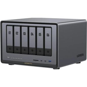Ugreen NASync DXP6800 Pro (0 TB), NAS, Gris, Noir - Publicité Ugreen NASync DXP6800 Pro (0 TB), NAS, Gris, Noir - Publicité