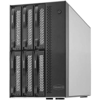 Terramaster NAS 6-BAY 2x 2.5GbE T6-423 Intel Celeron N5095/5105 2.0GHz, NAS - Publicité Terramaster NAS 6-BAY 2x 2.5GbE T6-423 Intel Celeron N5095/5105 2.0GHz, NAS - Publicité