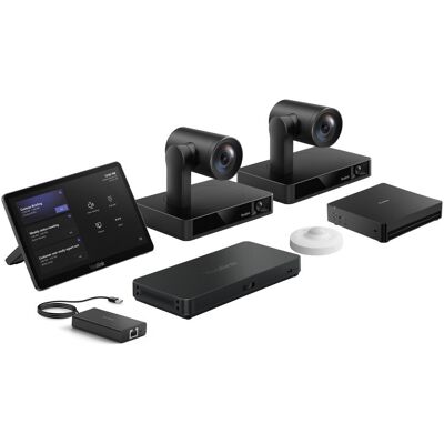 Yealink MVC S90-C5U-004, Solution de conférence, Noir - Publicité Yealink MVC S90-C5U-004, Solution de conférence, Noir - Publicité