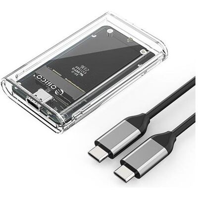 Orico MSATA Enclosure 5Gbps (Clear) (mSATA), Boîtier pour disques durs, Transparent - Publicité Orico MSATA Enclosure 5Gbps (Clear) (mSATA), Boîtier pour disques durs, Transparent - Publicité