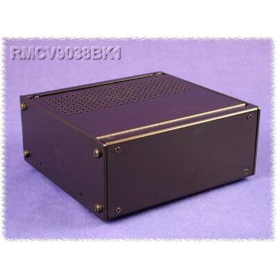 Boîtier universel Hammond Electronics RMCV9038BK1 en aluminium - Publicité Boîtier universel Hammond Electronics RMCV9038BK1 en aluminium - Publicité