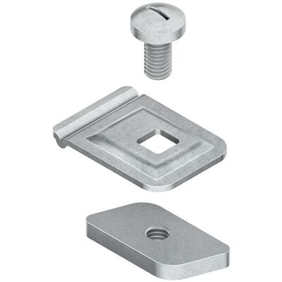 Niedax Porte-séparateur, Accessoires électroniques + boîtier, Gris - Publicité Niedax Porte-séparateur, Accessoires électroniques + boîtier, Gris - Publicité