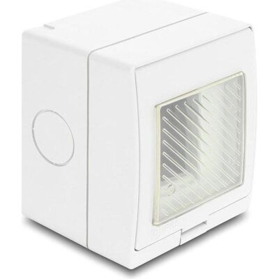 Delock Easy 45 Aufputzgehäuse 1 Port IP55 wasserfest, Kunststoff, grau (Boîtier), Accessoires électroniques + boîtier, Gris - Publicité Delock Easy 45 Aufputzgehäuse 1 Port IP55 wasserfest, Kunststoff, grau (Boîtier), Accessoires électroniques + boîtier, Gris - Publicité