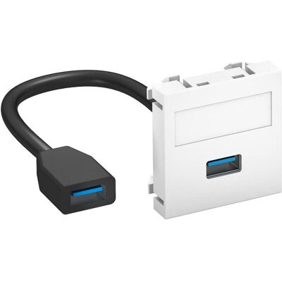 OBO - MTG-U3A F RW1 - 45x45mm - USB 3.0 - Media Carrier - Publicité OBO - MTG-U3A F RW1 - 45x45mm - USB 3.0 - Media Carrier - Publicité