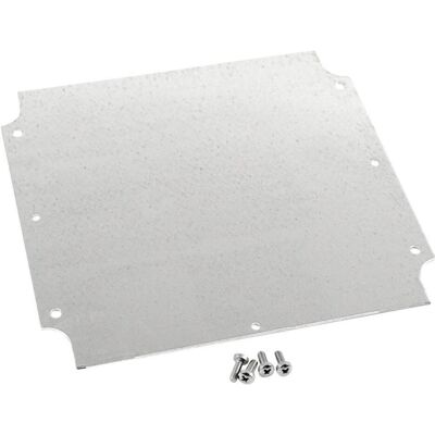 Hammond 1554WPL Montageplatte Stahl L x B H 180 1 mm 1 St., Accessoires électroniques + boîtier, Argent - Publicité Hammond 1554WPL Montageplatte Stahl L x B H 180 1 mm 1 St., Accessoires électroniques + boîtier, Argent - Publicité