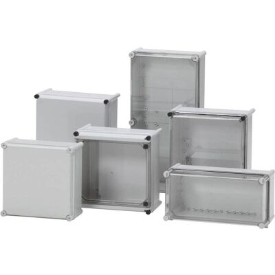 Fibox Boitier Serie Solid (Boîtier), Accessoires électroniques + boîtier, Transparent, Gris - Publicité Fibox Boitier Serie Solid (Boîtier), Accessoires électroniques + boîtier, Transparent, Gris - Publicité